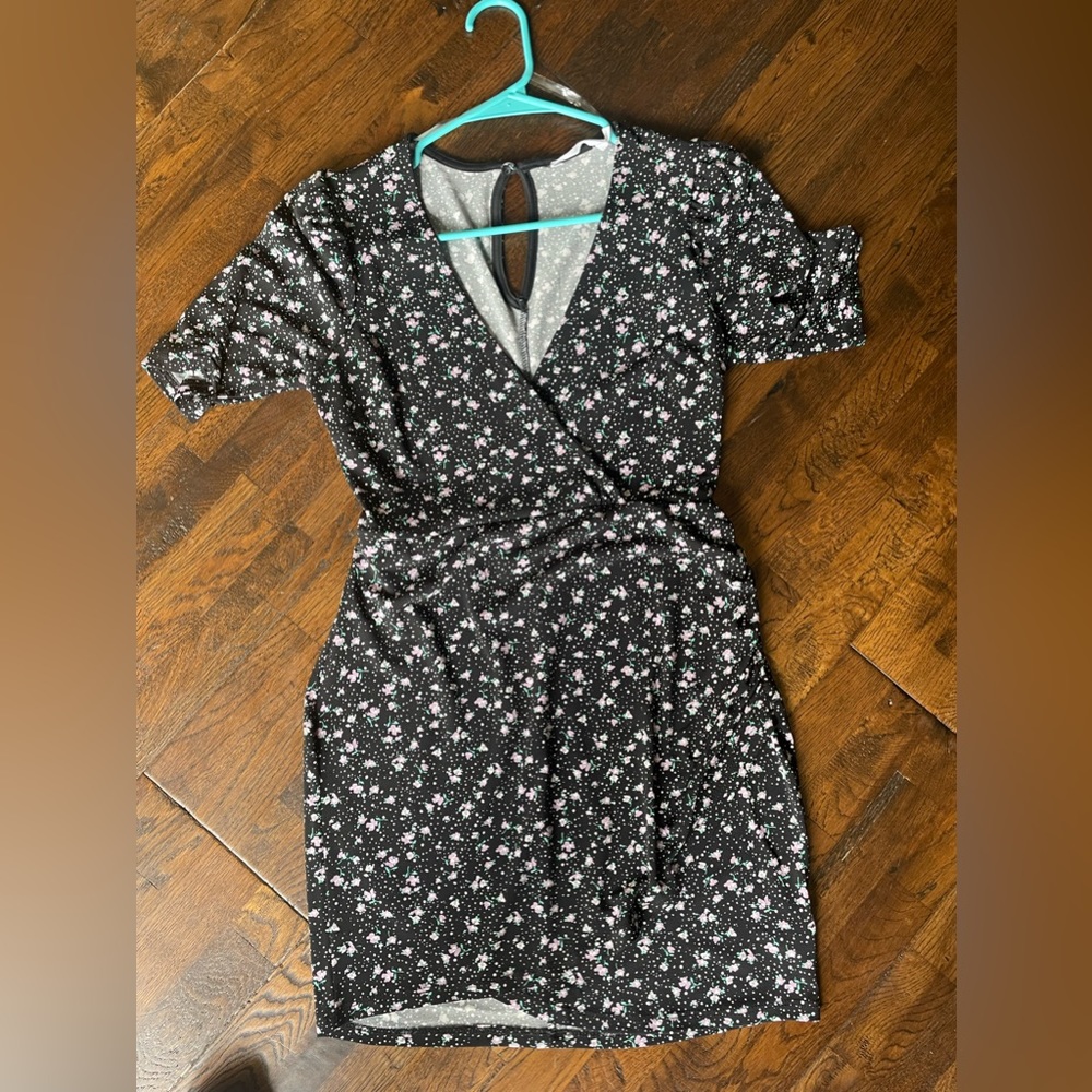 All in favor mini dress with mid sleeves.never worn just like new